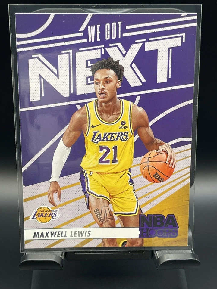 Maxwell Lewis 2023-24 Hoops #5 We Got Next Case Hit Los Angeles Lakers🔥 - Image 1 of 2