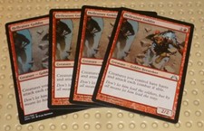MAGIC THE GATHERING TCG - Gatecrash "Hellraiser Goblin" x 4 Uncommon MTG191