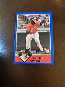 2023 Topps Archives #253 Andres Gimenez Cleveland Guardians - Picture 1 of 2