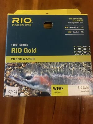 Serie RIO Gold Trout, agua dulce WF8F 100 ft nuevo Foto 1 de 4