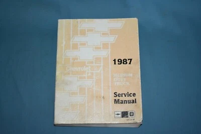 1987 Chevrolet Medium Duty Truck Service Shop Repair Maintenance Manual - Image 1 of 4