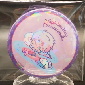 Seishiro Nagi Cinnamoroll Blue Lock Sanrio Can Badge Anime Japan ZA041 - Picture 1 of 3