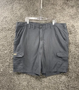 Timber Creek By Wrangler Men's Light Navy Cotton Flat Front Cargo Shorts Size 46 - Picture 1 of 14