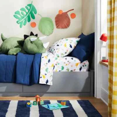 4 pc Pillowfort Dinosaur Full Sheet Set NIP - Image 1 of 4