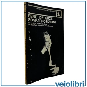Sovrapposizioni Carmelo Bene Gilles Deleuze Feltrinelli teatro sperimentale - Imagen 1 de 6