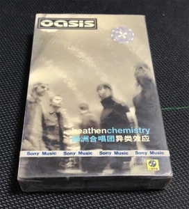 Oasis Heathen Chemistry China First Edition CASSETTE TAPE Sealed Very Rare - Picture 1 of 4