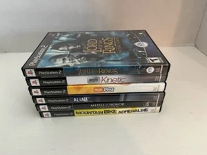 PS2 PlayStation 2 Game Lot of 6 UFC Alias, Lord of the Rings, and More CIB - Picture 1 of 9