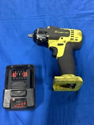 Snap-On CT8810BHV 18V 3/8" Drive Cordless Impact Wrench Yellow W/5Ah Battery - Image 1 of 4