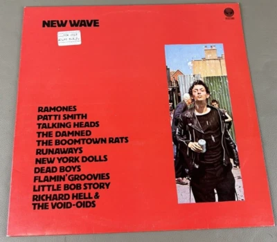 NEW WAVE COMPILATION LP 1977 U.K. RAMONES/TALKING HEADS NM-/VG+ (BB-230) - Image 1 of 4