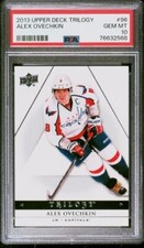 2013-14 Upper Deck Trilogy Alex Ovechkin Alexander #96 PSA 10 POP 1 UD Capitals
