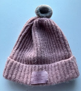 Ladies Bobble Hat Winter Pom Beanie Knitted Warm Womens Knit HAT BOBBLE LADIES - Picture 1 of 10