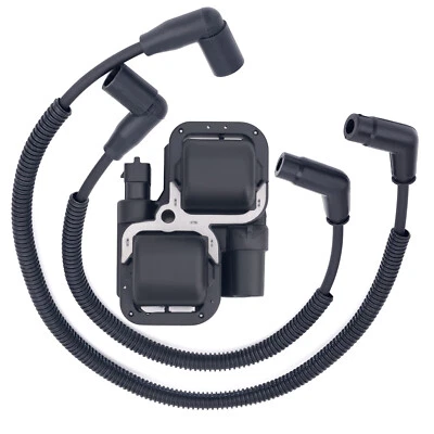 For 12-23 Can AM Defender HD8 HD10 Maverick 1000R Ignition Coil Spark Plug Wire - Image 1 of 4
