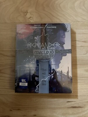 Highlander 4K Steelbook [4K UHD + Blu-ray + Digital] Slipcover First Pressing - Image 1 of 4