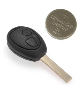 FUNDA/CARCASA MANDO A DISTANCIA PARA ROVER 75 2 BOTONES + BATERÍA GRATIS - Imagen 1 de 1