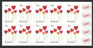 AUSTRALIA 2014 OCASIONES ESPECIALES - CORAZÓN Jardín Cultivo - Folleto de 7 USD sin montar o nunca montado - Imagen 1 de 1