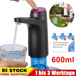 USB Trinkwasserpumpe elektrische Flaschenwasser Pumpe Wasserspender Flaschen NEU - Bild 1 von 24
