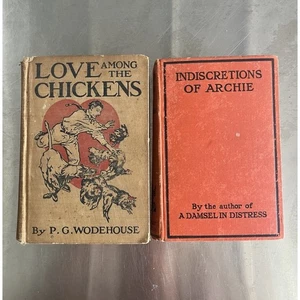 Love Among The Chickens by P. G. Wodehouse - 1909 1st US Edition Plus Bonus - Picture 1 of 24