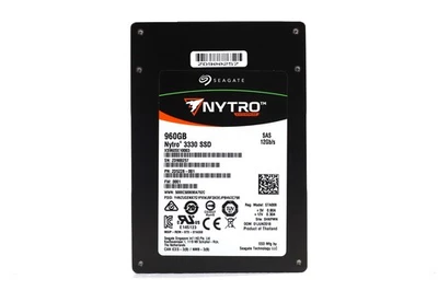 Seagate XS960SE10003 Nytro 3330 960GB 2.5" 12Gb/s SAS SSD P/N: 2D5228-003 Tested - Image 1 of 2