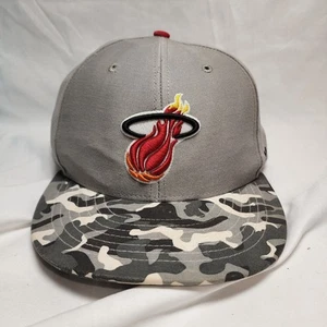 Gorra Miami Heat verde camuflaje marca '47 Snapback - Imagen 1 de 9