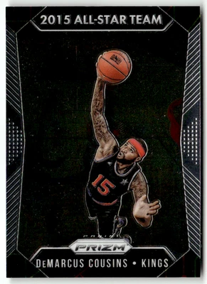 2015-16 Panini Prizm NBA Basketball No. 366 DeMarcus Cousins All-Star Team - Image 1 of 2