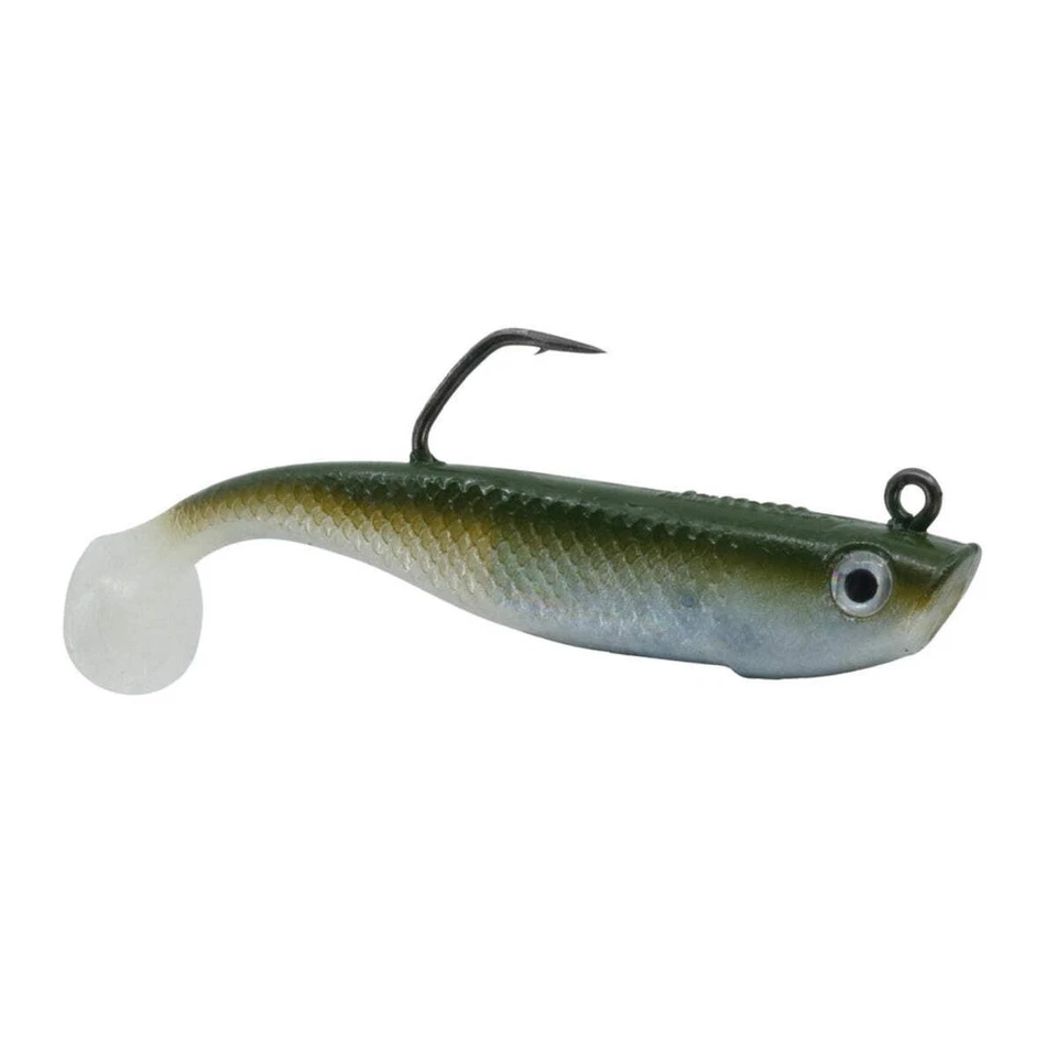 Señuelos Hogy Protail Paddle Swimbait - 3,5" (1 oz.) - Oliva Foto 1 de 1