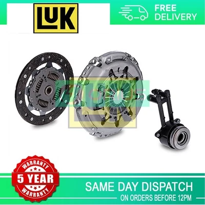 Kit de embrague 1.6 para Ford Fiesta 2001-2002 Fusion 2002-2002 3 piezas LUK Foto 1 de 4