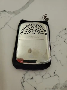Vintage Peterson's Peacock Pocket Hand Warmer in Original Velvet Case,Japan Made - Picture 1 of 5