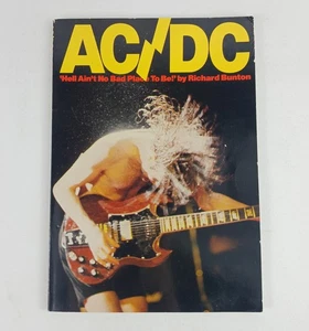 AC/DC Hell Ain't A Bad Place To Be by Richard Bunton 1982 Photo Bio Book - Picture 1 of 9