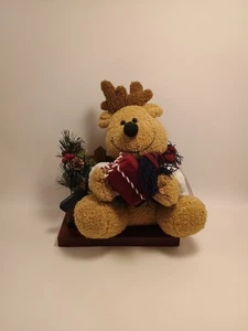 Reindeer Plush Christmas Decoration - Picture 1 of 6
