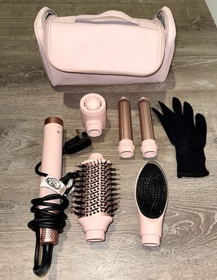 Estilizadora de aire caliente de alta velocidad MESCOMB 5 en 1 con rizadores y accesorios envolventes automáticos Foto 1 de 4