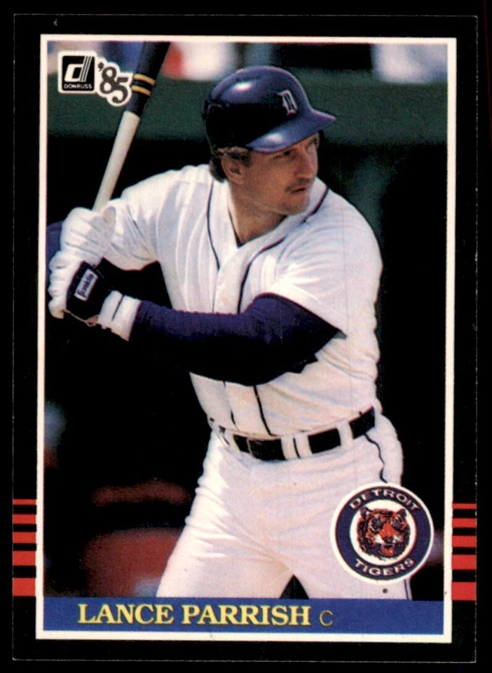 1985 Donruss Lance Parrish Baseball Cards #49 - Image 1 of 2