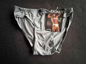 Jockey Men's Vintage Brief Micro Silky Stretch Underwear Bikini Semi Sheer NWT - Picture 1 of 14