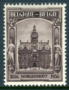 Belgium 1936 Centennary of Borgerhout Semipostal MNH N528 - Picture 1 of 5