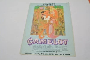 Vintage Noten Camelot 1960 Richard Harris Vanessa Redgrave Film - Bild 1 von 5