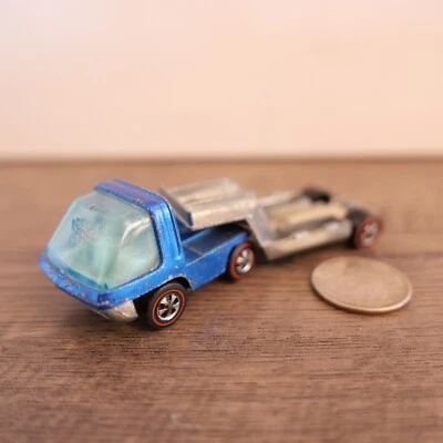 Hot Wheels 1969 Redline Van Lines Heavyweights Hong Kong (cabina azul) Foto 1 de 4