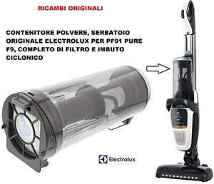 CONTENITORE POLVERE COMPLETO ASPIRAPOLVERE PURE F9 PF91 ELECTROLUX ORIGINALE - Foto 1 di 1