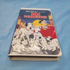 RARE Walt Disney 101 Dalmatians VHS Tape 1992 Walt Disney Black Diamond Classic - Picture 1 of 9