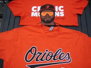 2x Gunnar Henderson Orioles T-Shirts: 'M' JERZEES ORANGOUT & 'XL' GILDAN NEW! - Picture 1 of 23