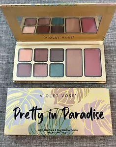 Violet Voss Pretty in Paradise All in One Face & Eye Shadow Palette 14.2 g NIB - Picture 1 of 2