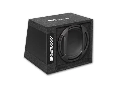 Alpine SWD-355 Aktiv Subwoofer 30 cm (12-Zoll) Aktiv Subwooferbox - Bild 1 von 2