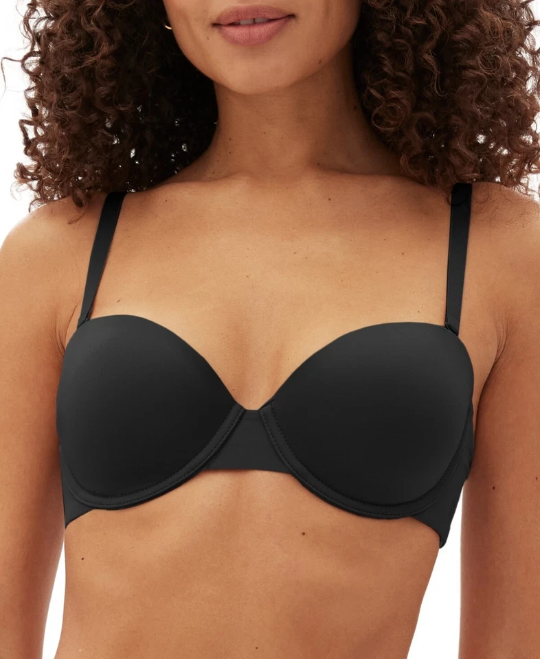 Gap GapBody Women's Everyday Essentials Multi-Way Bra - Black 32D