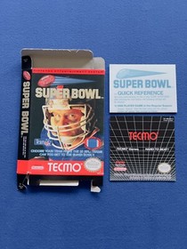 Tecmo Super Bowl 🔥 Box ONLY Nintendo NES no game or manual Beautiful