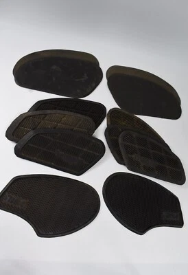 Lote de seis juegos de rodilleras para tanque de gasolina Triumph BSA 82-9722/3 82-5401/2 82-8192/3 Foto 1 de 4