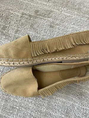 Zapatos alpargata Scotch Soda para mujer Maison Scotch con flecos talla 6 mocasines talla UE 37 Foto 1 de 4