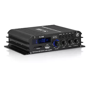 2.1 Channel Digital Amplifier Bluetooth 5.0 Receiver Home/Car/Marine Audio Amp - Picture 1 of 8