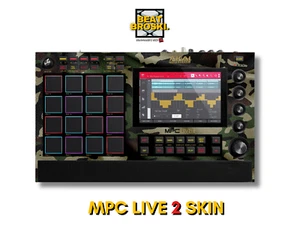 AKAI MPC LIVE 2 SKIN CUSTOM SKIN FACEPLATE CUSTOMIZE YOUR MPC LIVE 2 ! CAMO FBRC - Zdjęcie 1 z 2