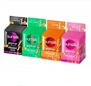 Sunsilk Power Shot Tratamiento Capilar Bloqueo Hidratante Aceites Nutritivos Profundos 6X20ml - Imagen 1 de 36