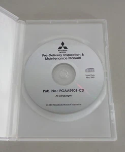 Manual de Taller De CD Mitsubishi Inspección/Mantenimiento Desde Modellj.2000 - Imagen 1 de 2