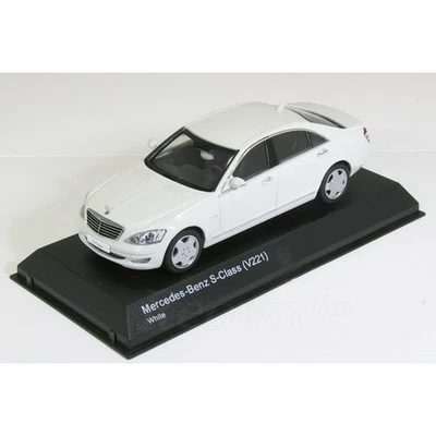 Kyosho 1/43 Mercedes-Benz S600L V221 White Diecast Model Car 03632W From Japan - Image 1 of 4
