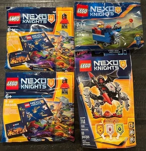 LEGO Nexo Knights sealed misc. lot of 4 - Picture 1 of 1